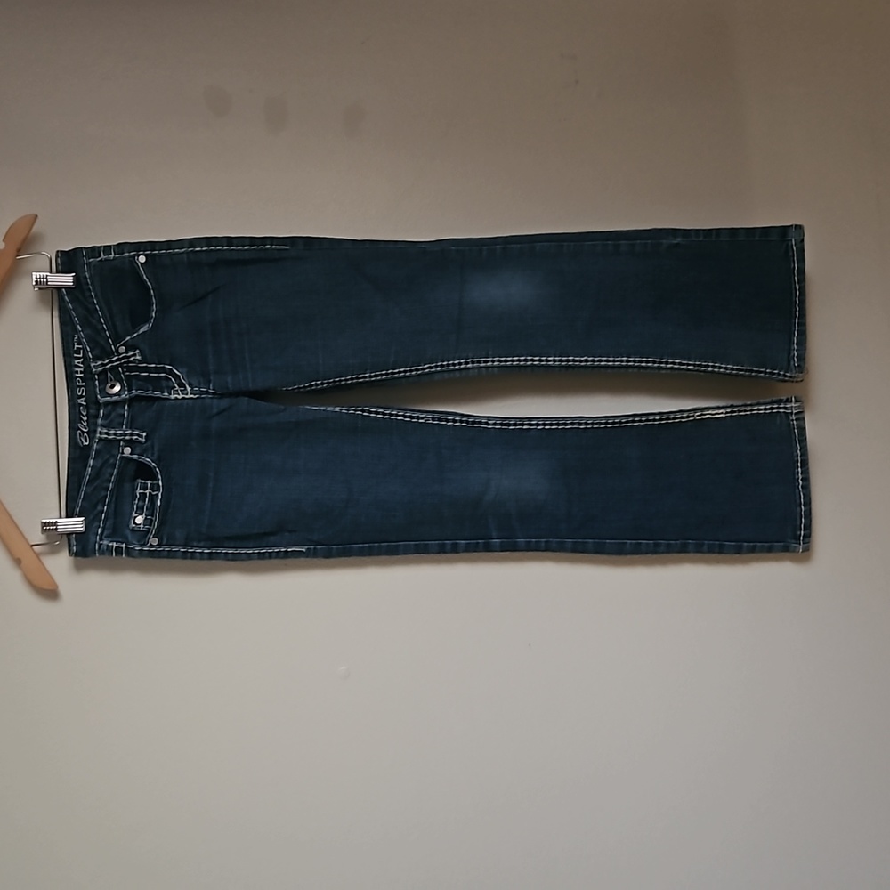 Blue asphalt jeans